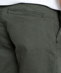 Bermuda-de-Sarja-Masculina-Slim-Verde-Militar-9895991-Verde_Militar_5