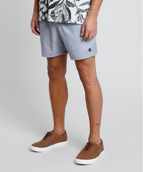 Short-Masculino-com-Bolso-e-Cordao-Cinza-Mescla-Claro-9863751-Cinza_Mescla_Claro_1