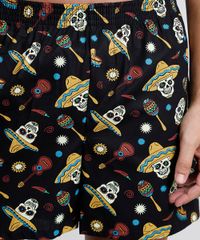 Samba-Cancao-Masculina-Estampada-de-Caveiras-Mexicanas-Preta-9787867-Preto_3