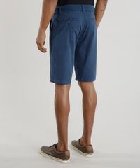 Bermuda-Reta-Estampada-com-Cinto-Azul-Marinho-8620610-Azul_Marinho_2
