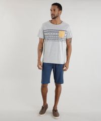 Bermuda-Reta-Estampada-com-Cinto-Azul-Marinho-8620610-Azul_Marinho_3