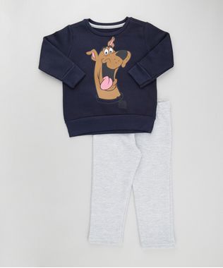 Conjunto-de-Blusao-Azul-Marinho---Calca-em-Moletom-Scooby-Doo-Cinza-Mescla-8611938-Cinza_Mescla_1