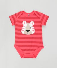 Body-Listrado--Tigre--em-Algodao---Sustentavel-Vermelho-8499687-Vermelho_1