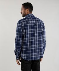 Camisa-Comfort-Xadrez-Flanelada-Azul-Marinho-8455392-Azul_Marinho_2
