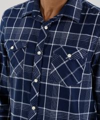 Camisa-Comfort-Xadrez-Flanelada-Azul-Marinho-8455392-Azul_Marinho_4
