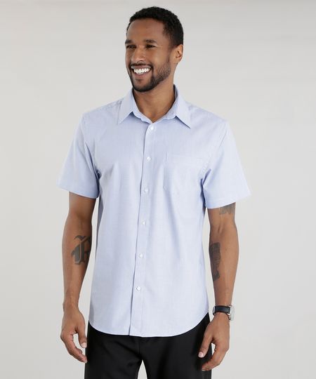 Camisa-Comfort-Estampada-Azul-8455969-Azul_1 Camisa-Comfort-Estampada-Azul-8455969-Azul_1