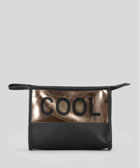 Necessaire--COOL--Metalizada-Preta-8617187-Preto_1