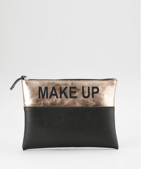 Necessaire--Make-UP--Metalizada-Preta-8617097-Preto_1