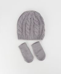 Kit-de-Gorro---Luvas-em-Trico-Cinza-8569434-Cinza_1