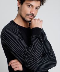 Sueter-Masculino-em-Trico-Raglan-Listrado-Preto-9789019-Preto_4