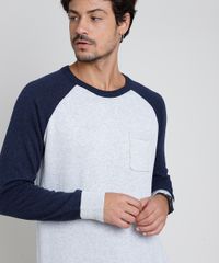 Sueter-Masculino-em-Trico-Com-Bolso-Raglan-Cinza-Mescla-Claro-9789012-Cinza_Mescla_Claro_4