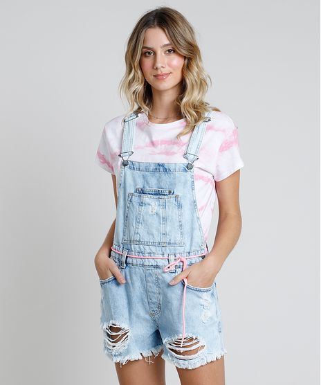 Jardineira-Jeans-Feminina-Destroyed-com-Cadarco-Azul-Claro-9885748-Azul_Claro_1