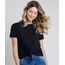 Blusa-Feminina-Basica-com-No-Manga-Curta-Decote-Redondo-Preta-9883921-Preto_1