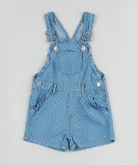 Jardineira-Jeans-Infantil-Estampada-de-Poa-com-Babados-Azul-Claro-9638384-Azul_Claro_1