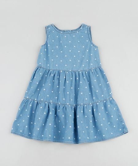 Vestido-Jeans-Infantil-Estampado-de-Coracoes-com-Recortes-Sem-Manga-Azul-Medio-9892649-Azul_Medio_1