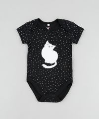 Body-Infantil-Gatinha-Estampado-de-Poa-Manga-Curta-Preto-9680876-Preto_1