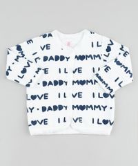 Cardigan-Infantil-Estampado--I-Love-Mommy-and-Daddy--em-Plush-Branco-9757312-Branco_1