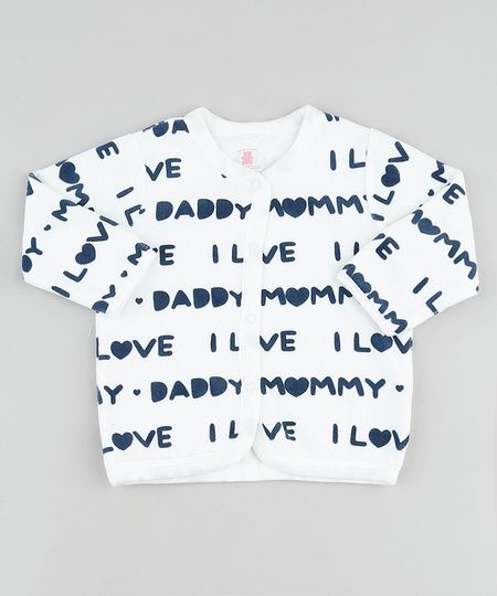 Cardigan-Infantil-Estampado--I-Love-Mommy-and-Daddy--em-Plush-Branco-9757312-Branco_1