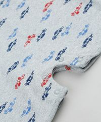 Macaquinho-Infantil-Estampado-de-Carros-com-Bolso-Manga-Curta-Gola-Portuguesa-Cinza-Mescla-9858179-Cinza_Mescla_4
