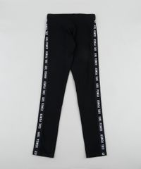 Calca-Legging-Infantil-com-Faixa-Lateral--Girl-Power--Preta-9911948-Preto_2