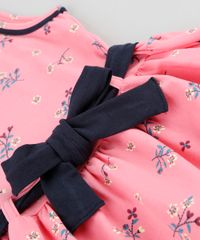 Vestido-Infantil-Estampado-Floral-com-Faixa-para-Amarrar-Sem-Manga-Rosa-9916421-Rosa_4