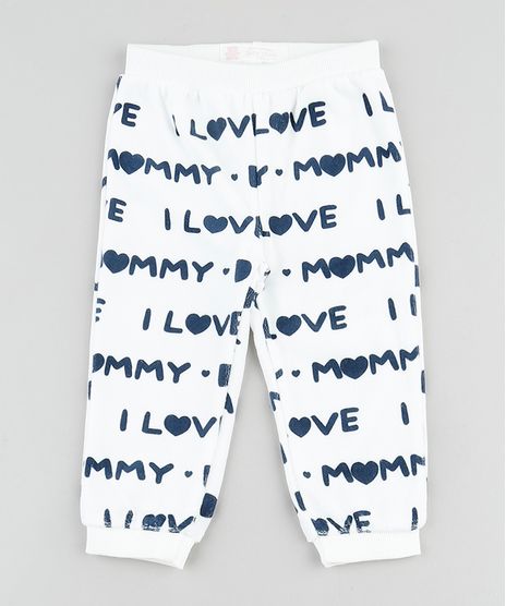 Calca-Infantil--I-Love-Mommy-and-Daddy--em-Plush-Branca-9757309-Branco_1