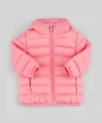 Jaqueta-Puffer-Infantil-em-Nylon-com-Capuz-e-Bolsos-Rosa-9784737-Rosa_1
