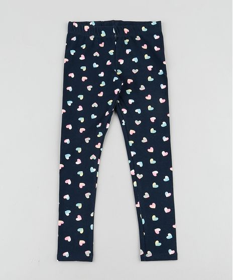 Calca-Legging-Infantil-Basica-Estampada-de-Coracoes-Azul-Marinho-9894685-Azul_Marinho_1