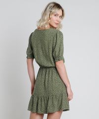 Vestido-Feminino-BBB-Curto-Estampado-de-Poa-com-Botoes-e-Babado-Manga-Curta-Verde-9896321-Verde_2