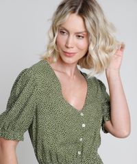 Vestido-Feminino-BBB-Curto-Estampado-de-Poa-com-Botoes-e-Babado-Manga-Curta-Verde-9896321-Verde_4