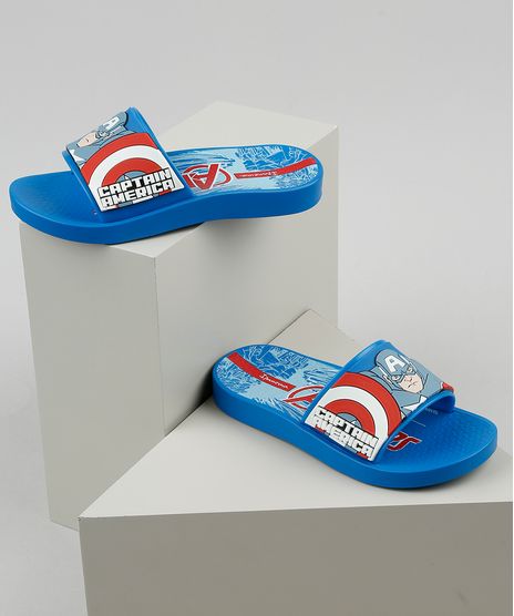 Chinelo-Slide-Infantil-Ipanema-Capitao-America-Estampado-Azul-9925103-Azul_1