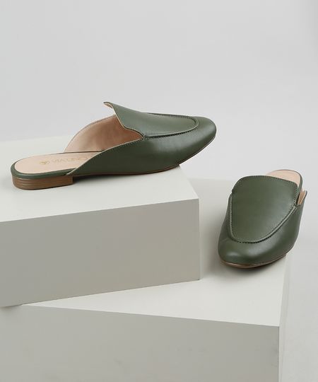 Mule-Feminino-Via-Uno-Bico-Redondo-Verde-Militar-9926263-Verde_Militar_1