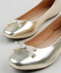 Sapatilha-Feminina-Via-Uno-Bico-Quadrado-Metalizada-com-Laco-Dourado-9942509-Dourado_3