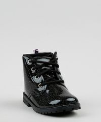 Bota-Coturno-Infantil-Baby-Club-em-Verniz-com-Glitter-e-Ziper-Preta-9917051-Preto_3