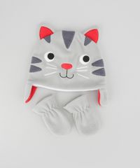 Kit-de-Gorro---Luva-em-Plush--Gatinho--Cinza-8489948-Cinza_1