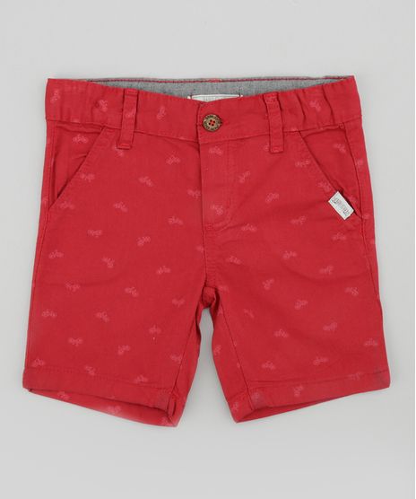 Bermuda-Estampada-de-Bicicletas-Vermelha-8606824-Vermelho_1