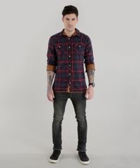 Camiseta-Xadrez-Azul-Marinho-8453095-Azul_Marinho_3