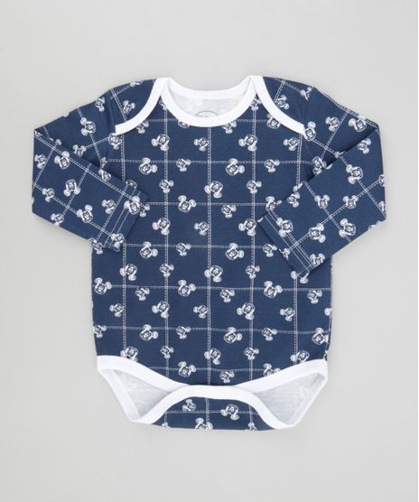Body-Estampado-Mickey-em-Algodao---Sustentavel-Azul-Marinho-8488229-Azul_Marinho_1