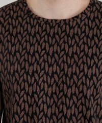 Camiseta-Estampada-de-Folhas-Preta-8603009-Preto_4