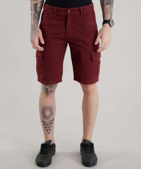 Bermuda-Cargo-Vinho-8514749-Vinho_1 Bermuda-Cargo-Vinho-8514749-Vinho_1