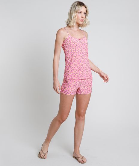 Short-Doll-Feminino-Estampado-Floral-Alca-Fina-Rosa-9846550-Rosa_1