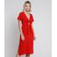 Vestido-Feminino-Midi-Estampado-de-Poa-com-No-e-Fenda-Manga-Curta-Vermelho-9900105-Vermelho_1