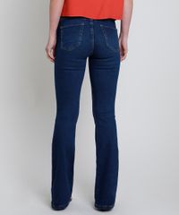 Calca-Jeans-Feminina-Flare-Cintura-Alta-Azul-Escuro-9854646-Azul_Escuro_2