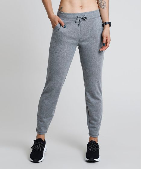 calça mescla feminina