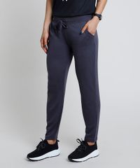 Calca-Feminina-Esportiva-Ace-Basica-em-Moletom-com-Bolsos-Chumbo-9801524-Chumbo_1