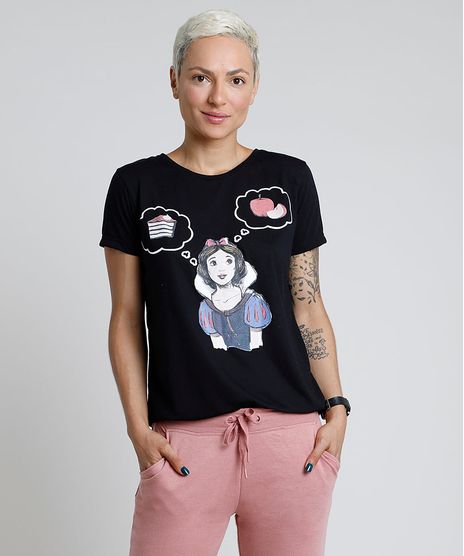 Blusa-Feminina-Branca-de-Neve-Esportiva-Ace-Manga-Curta-Decote-Redondo-Preta-9845124-Preto_1