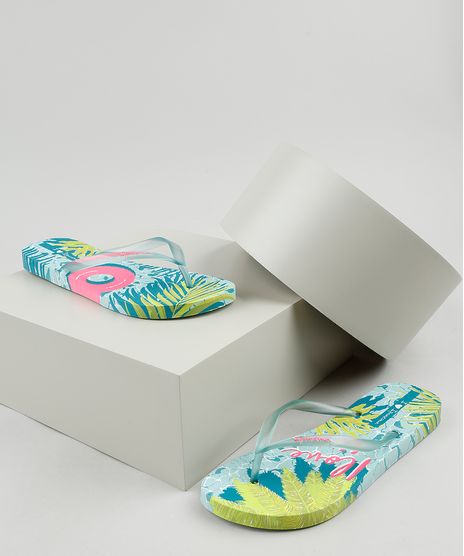 Chinelo-Feminino-Ipanema-I-Love-Sun-Estampado-de-Folhagem-Verde-Agua-9925058-Verde_Agua_1