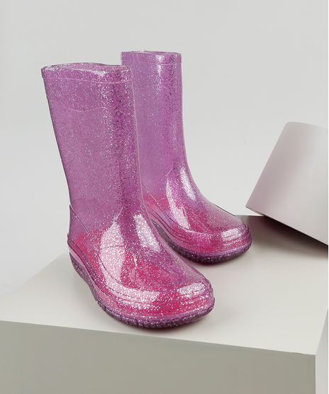 Bota-Galocha-Infantil-Palomino-Transparente-com-Glitter-Rosa-9911303-Rosa_1