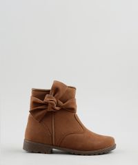 Bota-Infantil-Palomino-em-Suede-com-Laco-Caramelo-9915746-Caramelo_2
