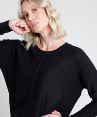 Sueter-Feminino-em-Trico-com-Friso-Manga-Morcego-Preto-9799576-Preto_4